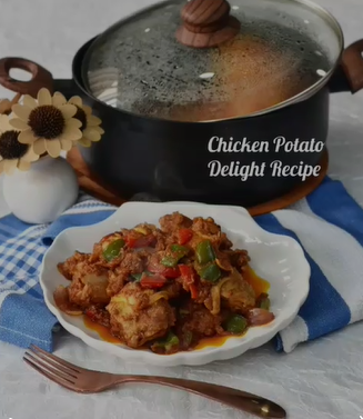 Indulge Our  natnudO Chicken Potato Delight For The Weekend!